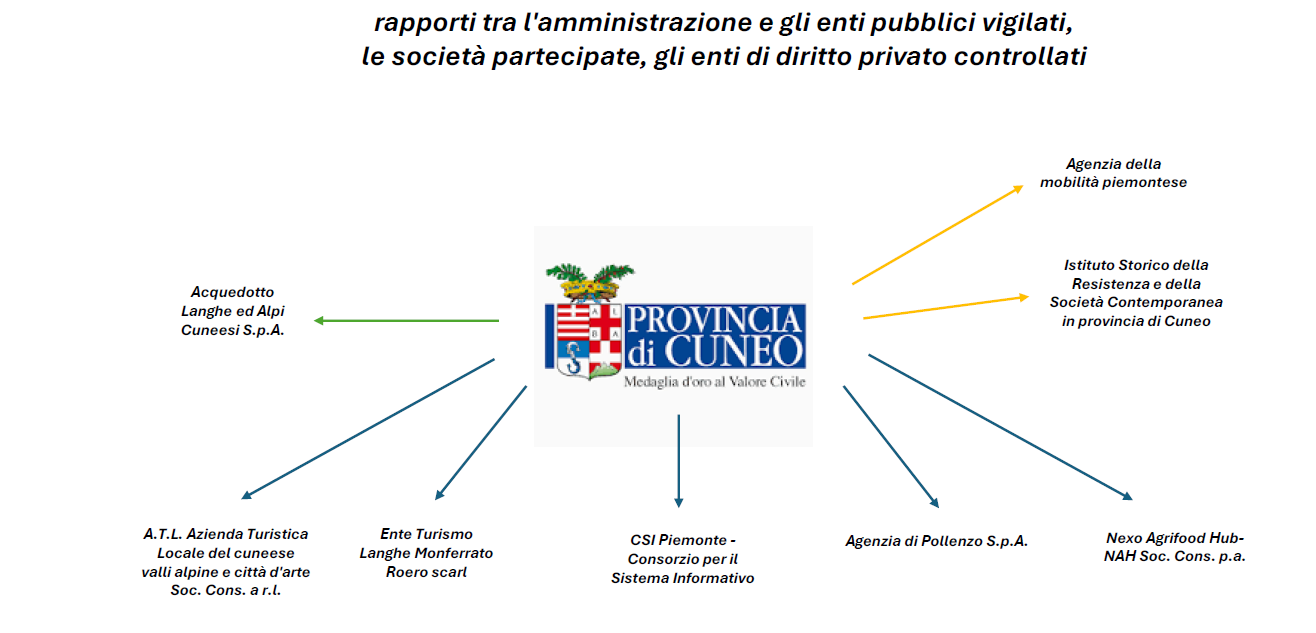 Rappresentazione grafica partecipazioni